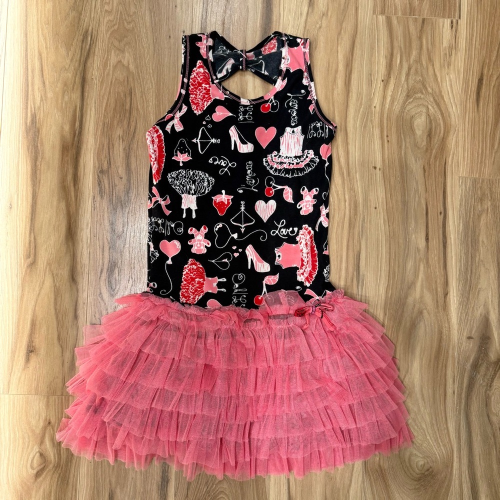 Ooh! La, La! Couture Pink and Black Tutu Dress